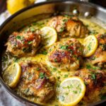 Lemon Cream Chicken One-Pan Dinner