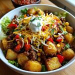 Loaded Potato Taco Bowl | Hearty Meal Prep Delight