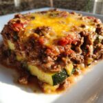 Low-Carb Zucchini Beef Bake (No Pasta)