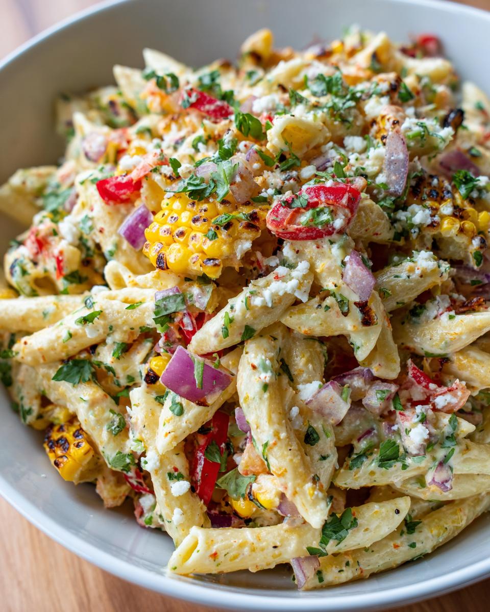 1 Amazing Mexican Street Corn Pasta Salad Recipe 4 Mexican Street Corn Pasta Salad - detail 1