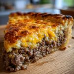 One-Pan Cheeseburger Pie Dinner