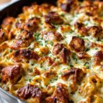 One-Pan Cheesy Chicken Pasta Bake