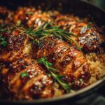 One-Pan Honey BBQ Chicken Rice A Comfort Meal You Will Make Often