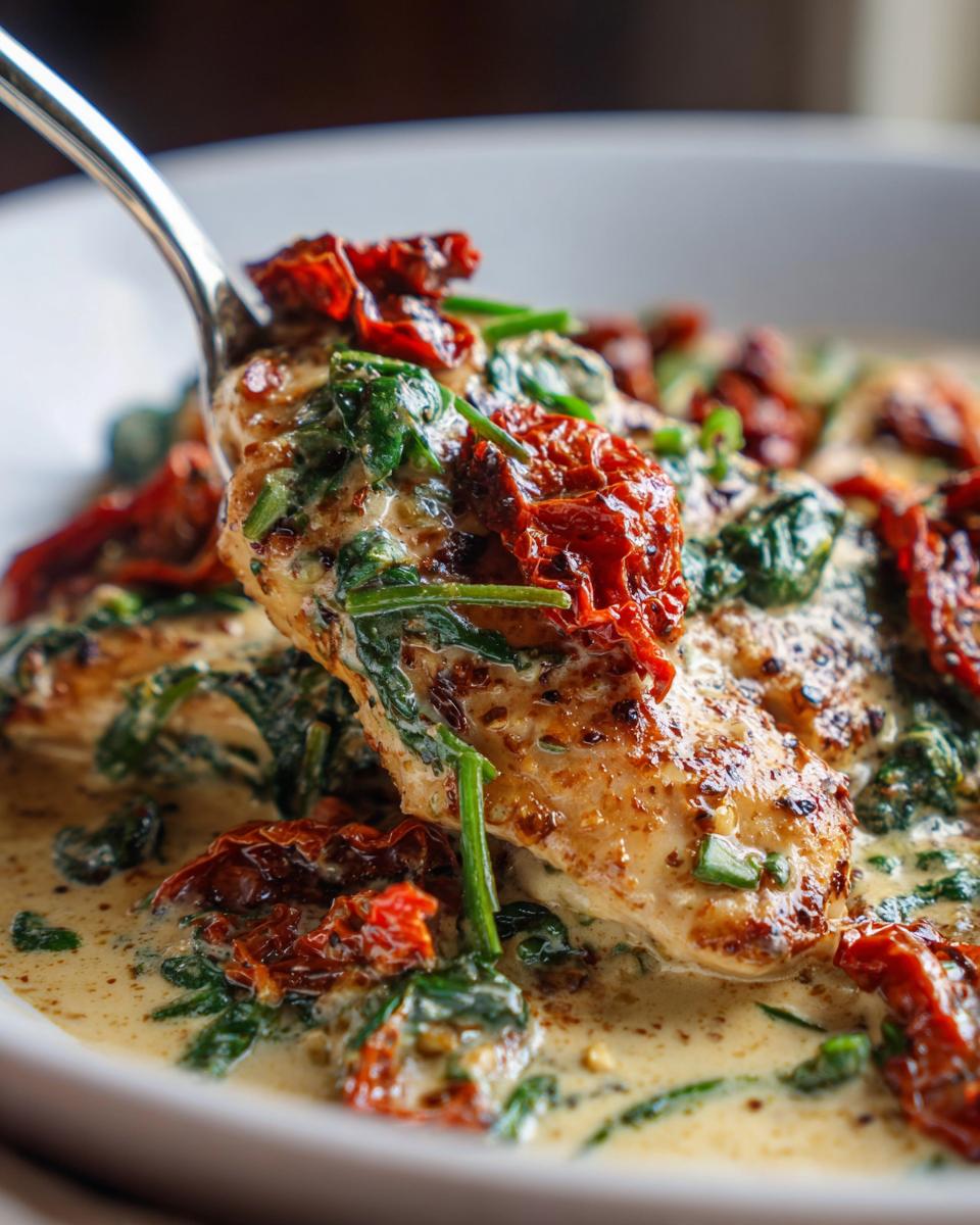 One-Pan Tuscan Chicken with Sun-Dried Tomatoes - detail 1