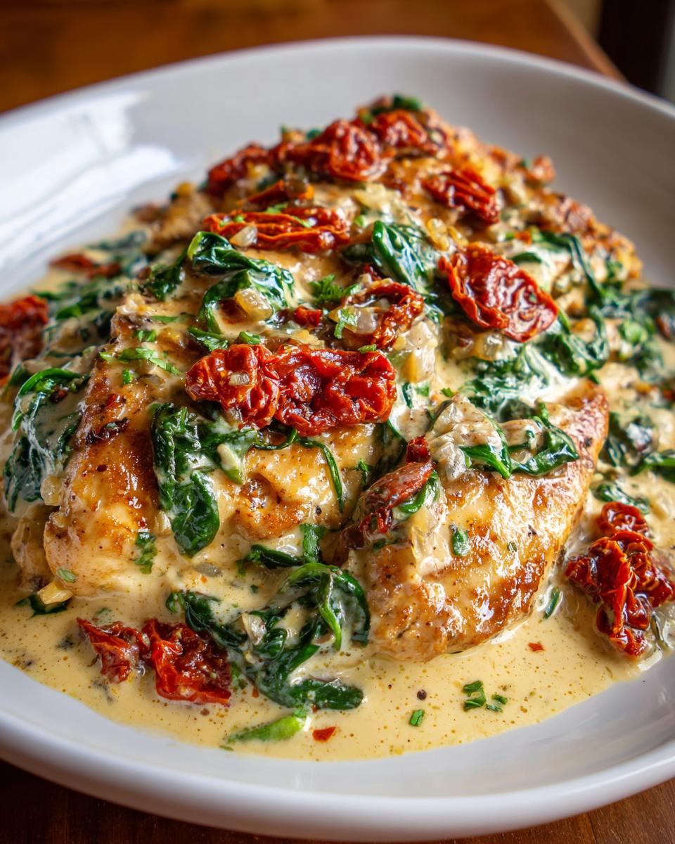 One-Pan Tuscan Chicken with Sun-Dried Tomatoes - detail 2