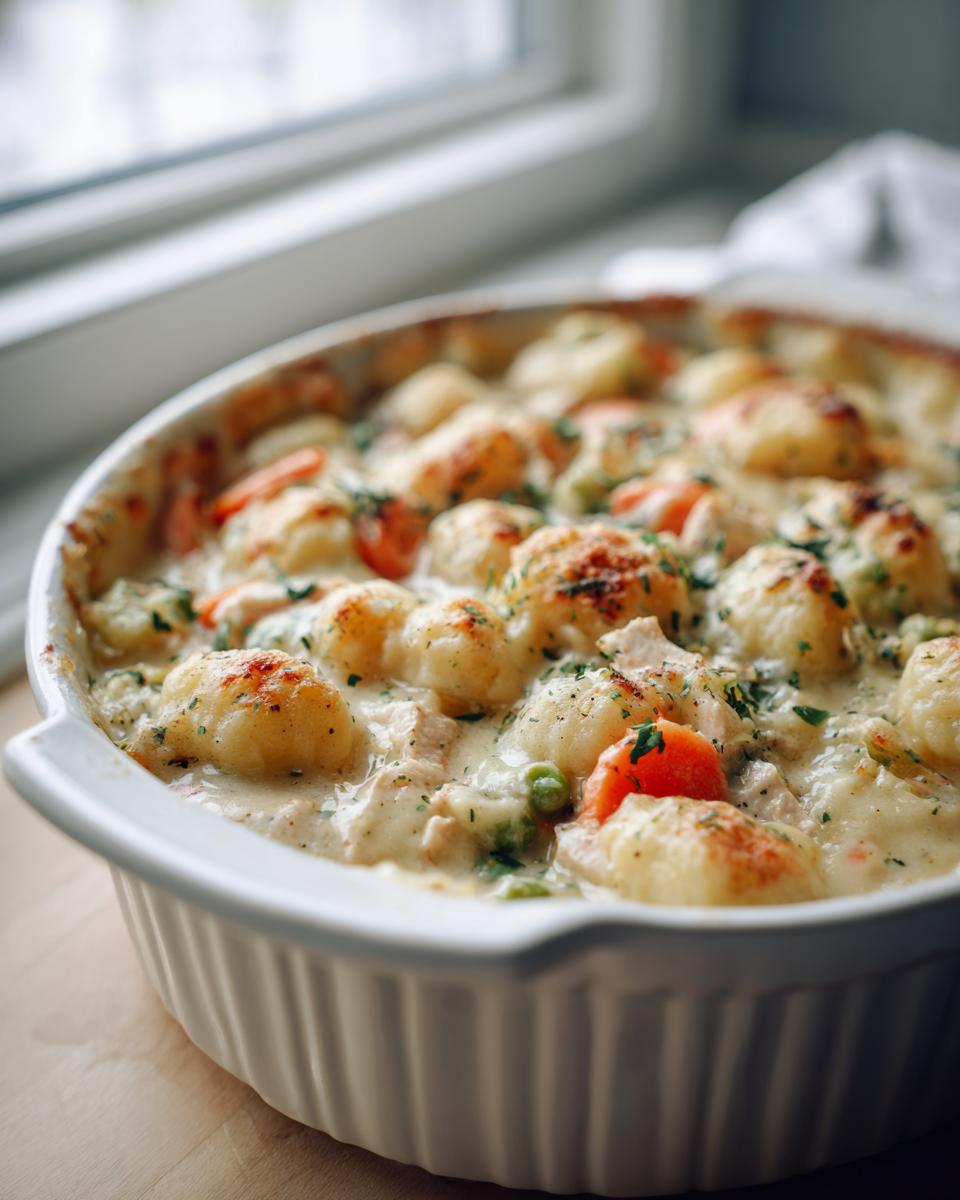 One Pot Gnocchi Chicken Pot Pie - detail 1