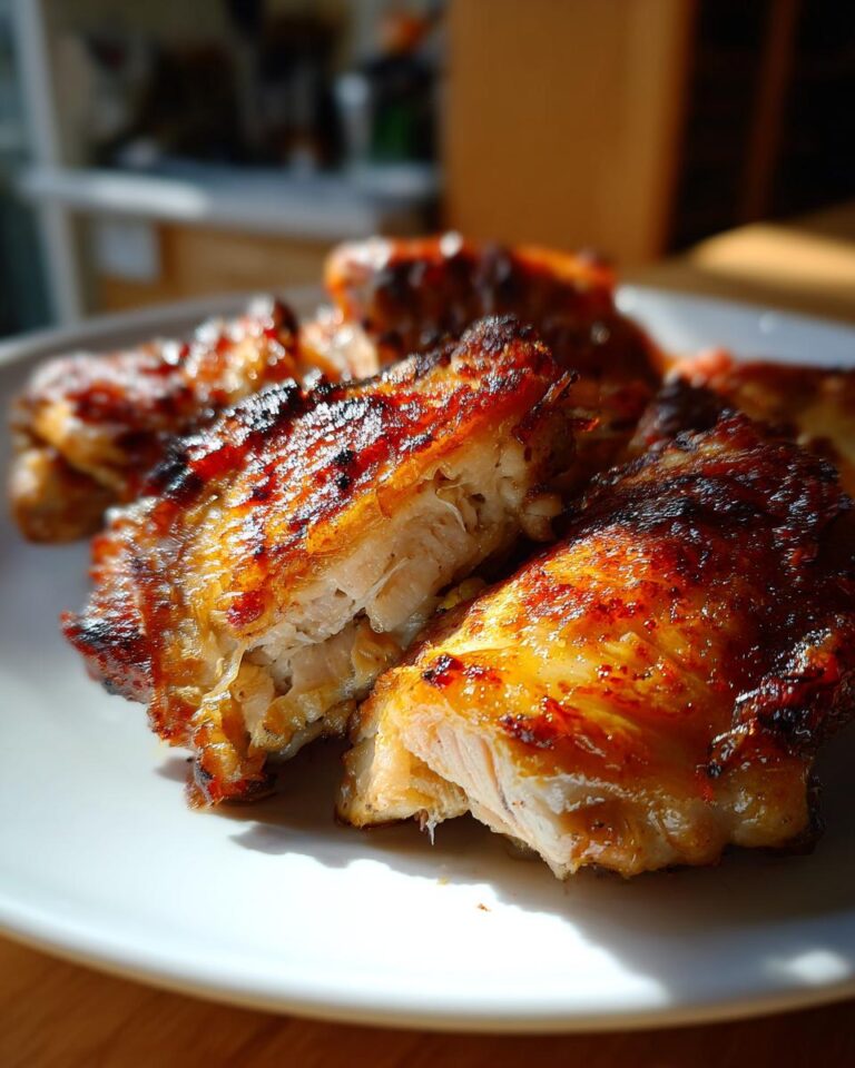 Oven Baked Chicken Thighs