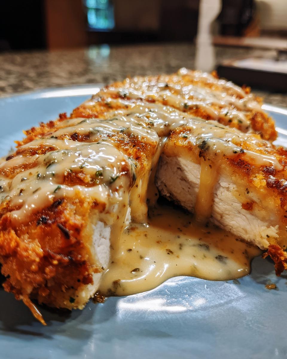 Make Parmesan Crusted Chicken in 45 Mins! 5 Parmesan Crusted Chicken with Creamy Garlic Sauce – Easy Family Dinner Recipe - detail 2