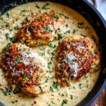 Quick Creamy Garlic Chicken Skillet