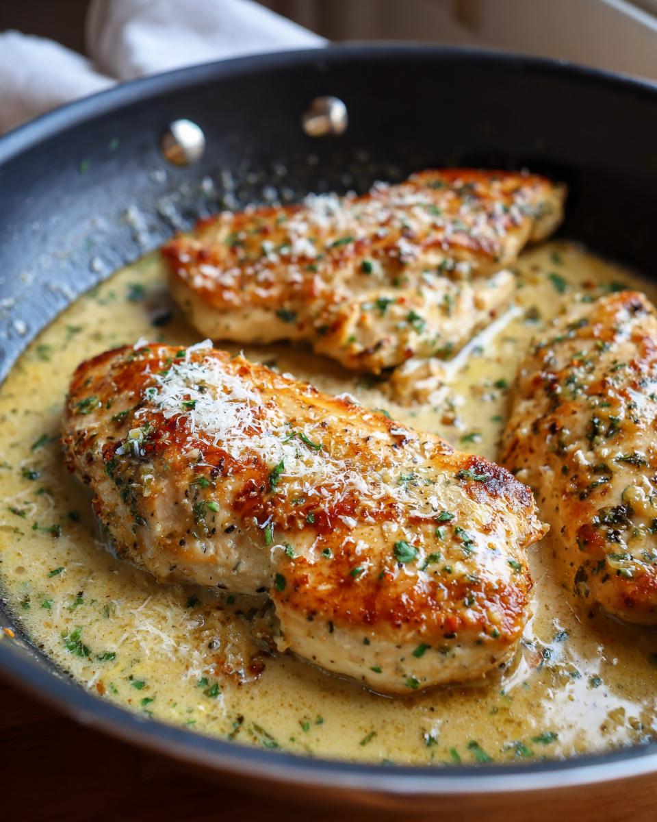 Quick Creamy Garlic Chicken Skillet: 35-Min Delight! 5 Quick Creamy Garlic Chicken Skillet - detail 2