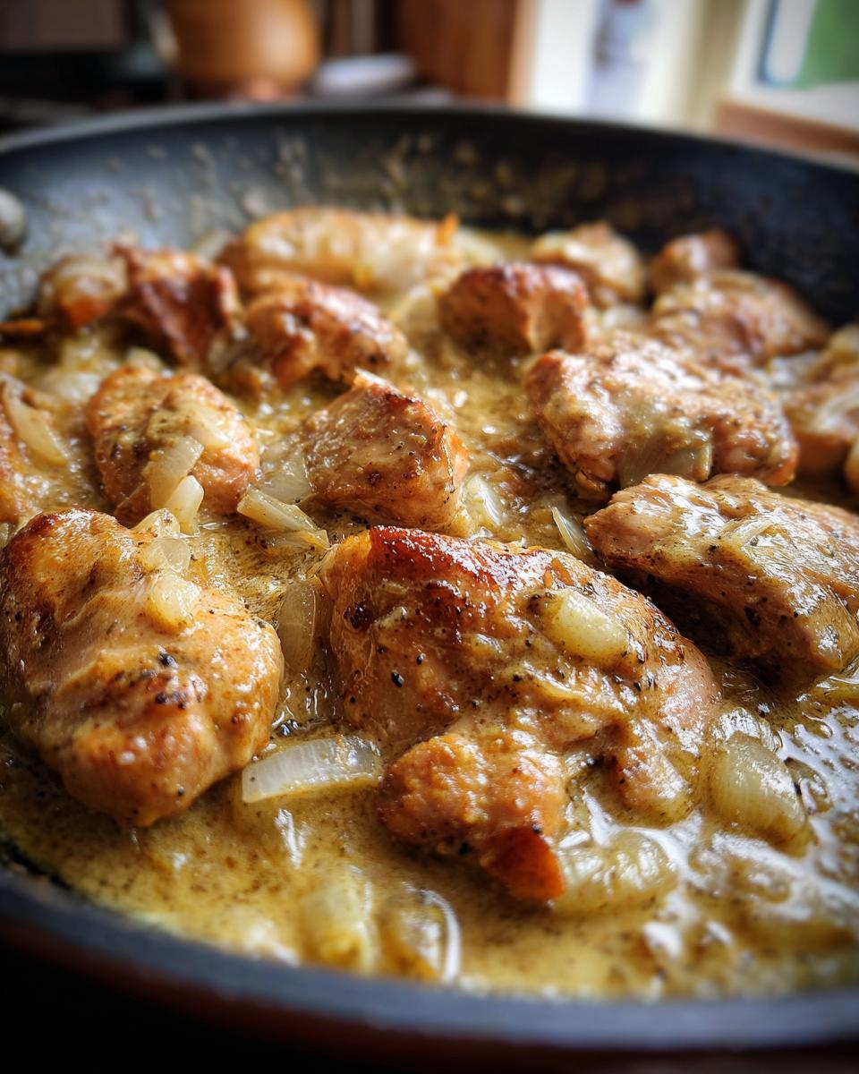 Simple Creamy Chicken Dinner Idea - detail 1