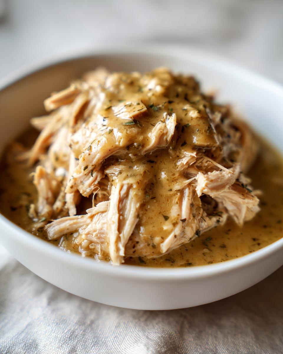 Irresistible 1-Pot Slow Cooker Chicken and Gravy Recipe 5 Slow Cooker Chicken and Gravy - An Organized Chaos - detail 2