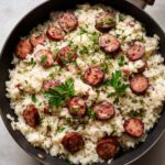 Unleash Flavor: 1 Pan, 15-Min. Smoked Sausage Bliss 10 Smoked Sausage & Creamy Rice Skillet