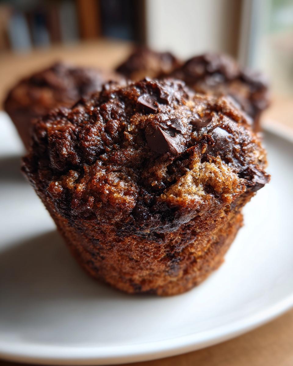 Sourdough Discard Brownie Muffins (Grab-and-Go Treat) - detail 1