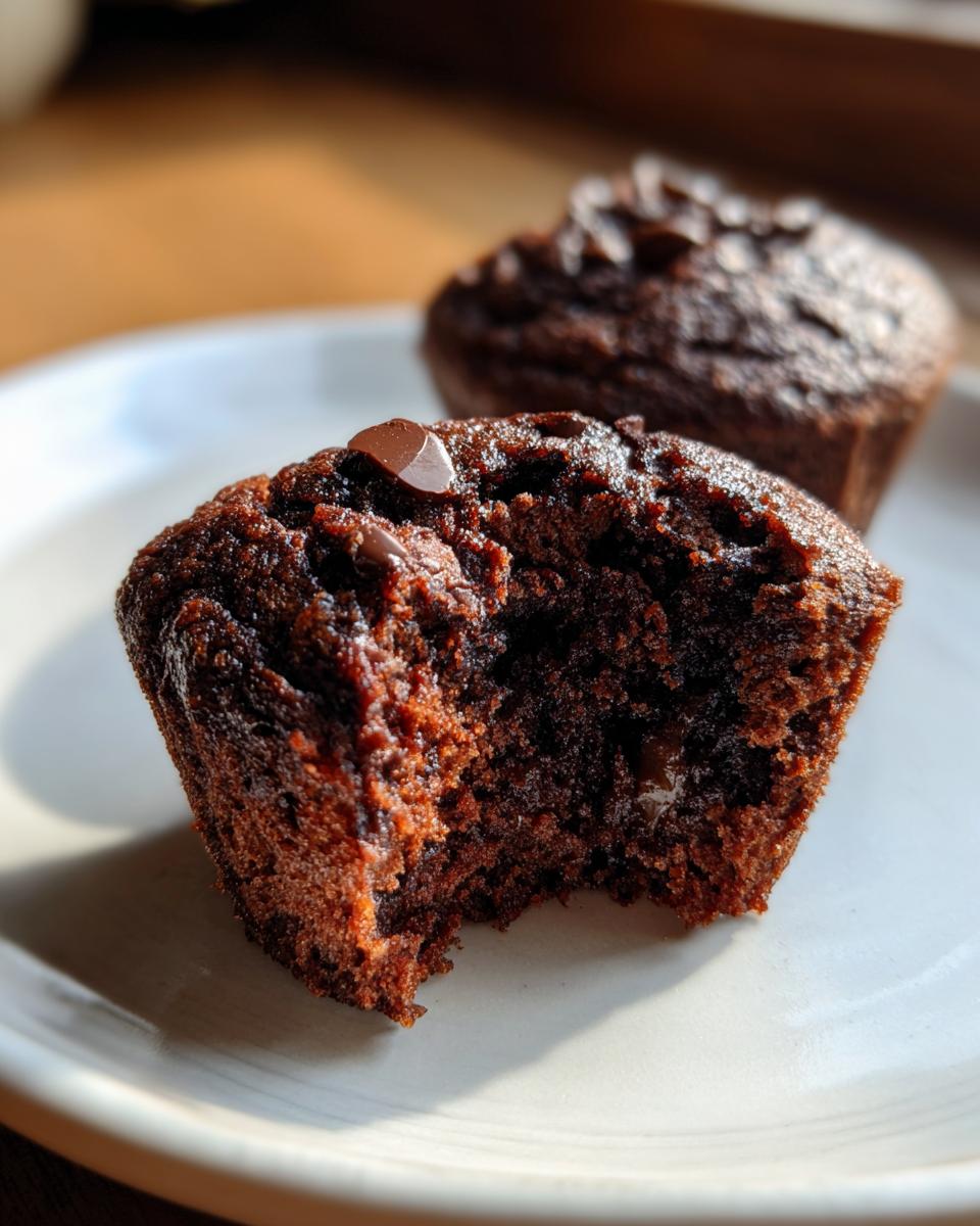 Sourdough Discard Brownie Muffins (Grab-and-Go Treat) - detail 2