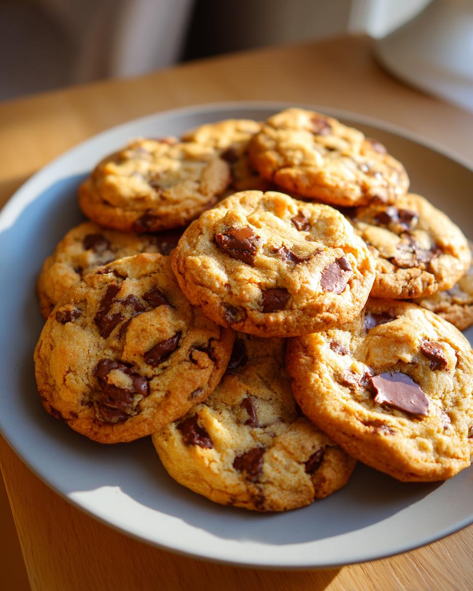 Best Ever 1-Bowl 1-Cup Sourdough Cookies! 4 Sourdough Discard Chocolate Chip Cookies (Soft & Chewy) - detail 1