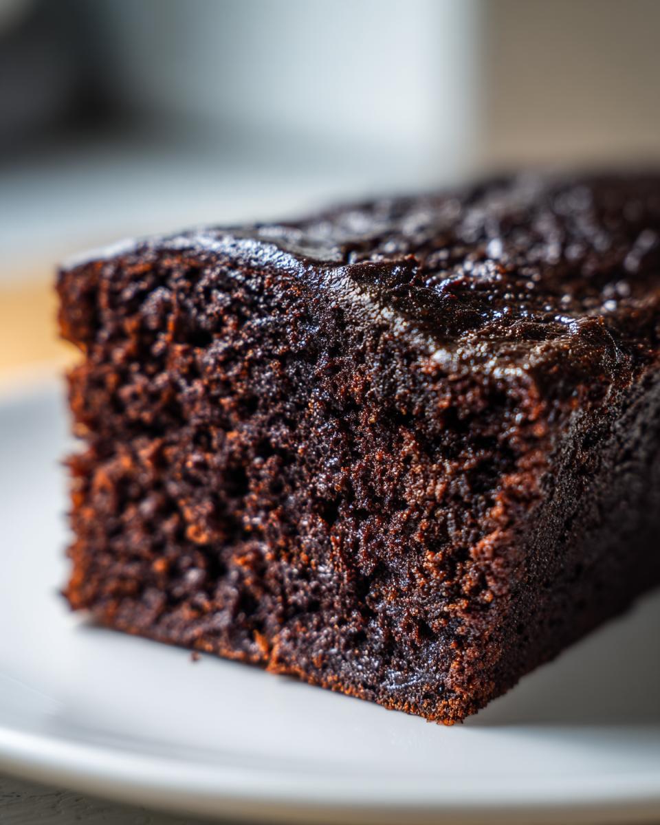 Fudgy One-Bowl Sourdough Discard Chocolate Snack Cake! 5 Sourdough Discard Chocolate Snack Cake (No Frosting) - detail 2