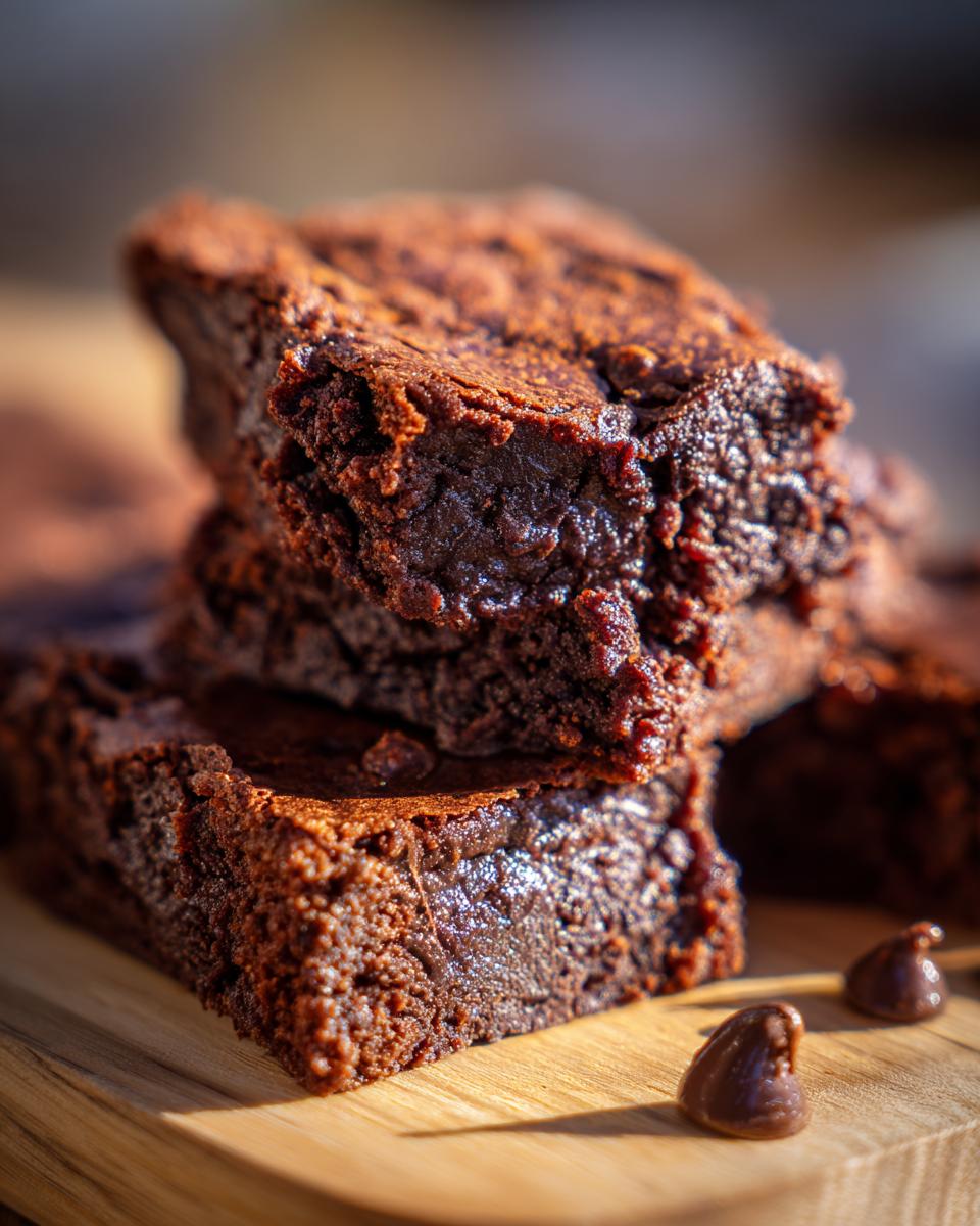 Sourdough Discard Fudge Bars (No Brownie Texture) - detail 2