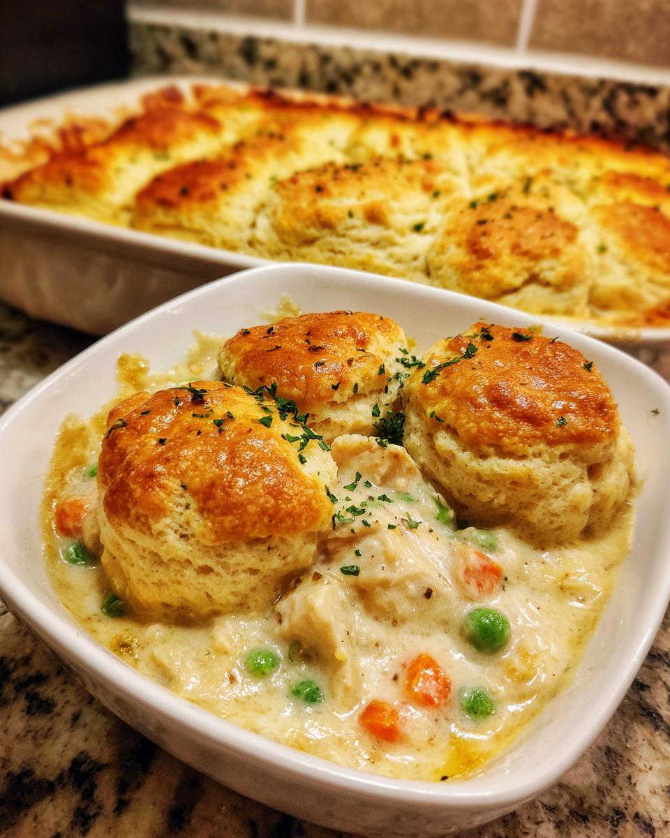Southern Chicken Biscuit Casserole You’ll Love! 4 Southern Chicken Biscuit Casserole - detail 1