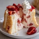 Strawberry Angel Cake