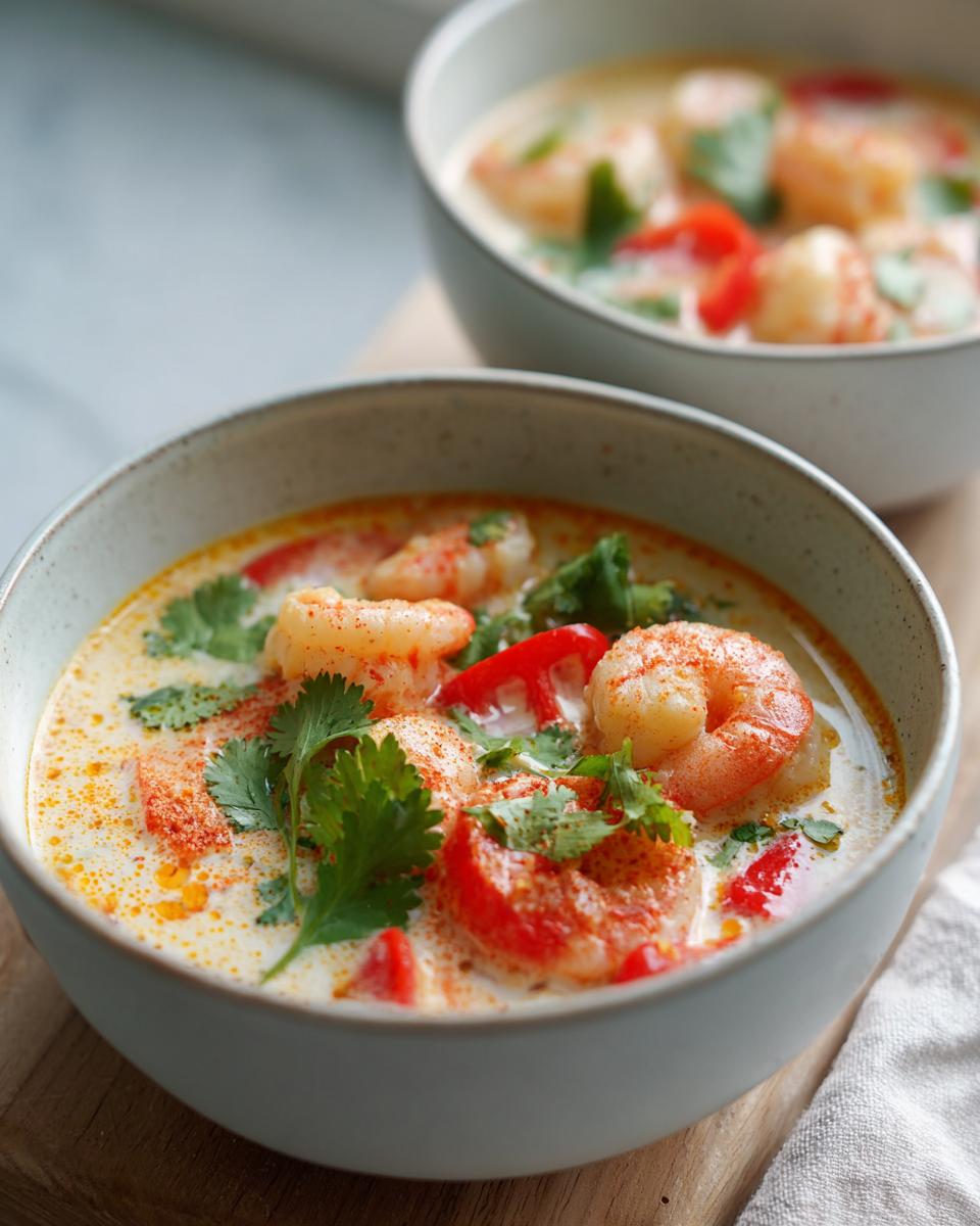 Unbelievably Easy: 35-Min Thai-Inspired Coconut Shrimp Soup 3 Thai-Inspired Coconut Shrimp Soup - detail 1