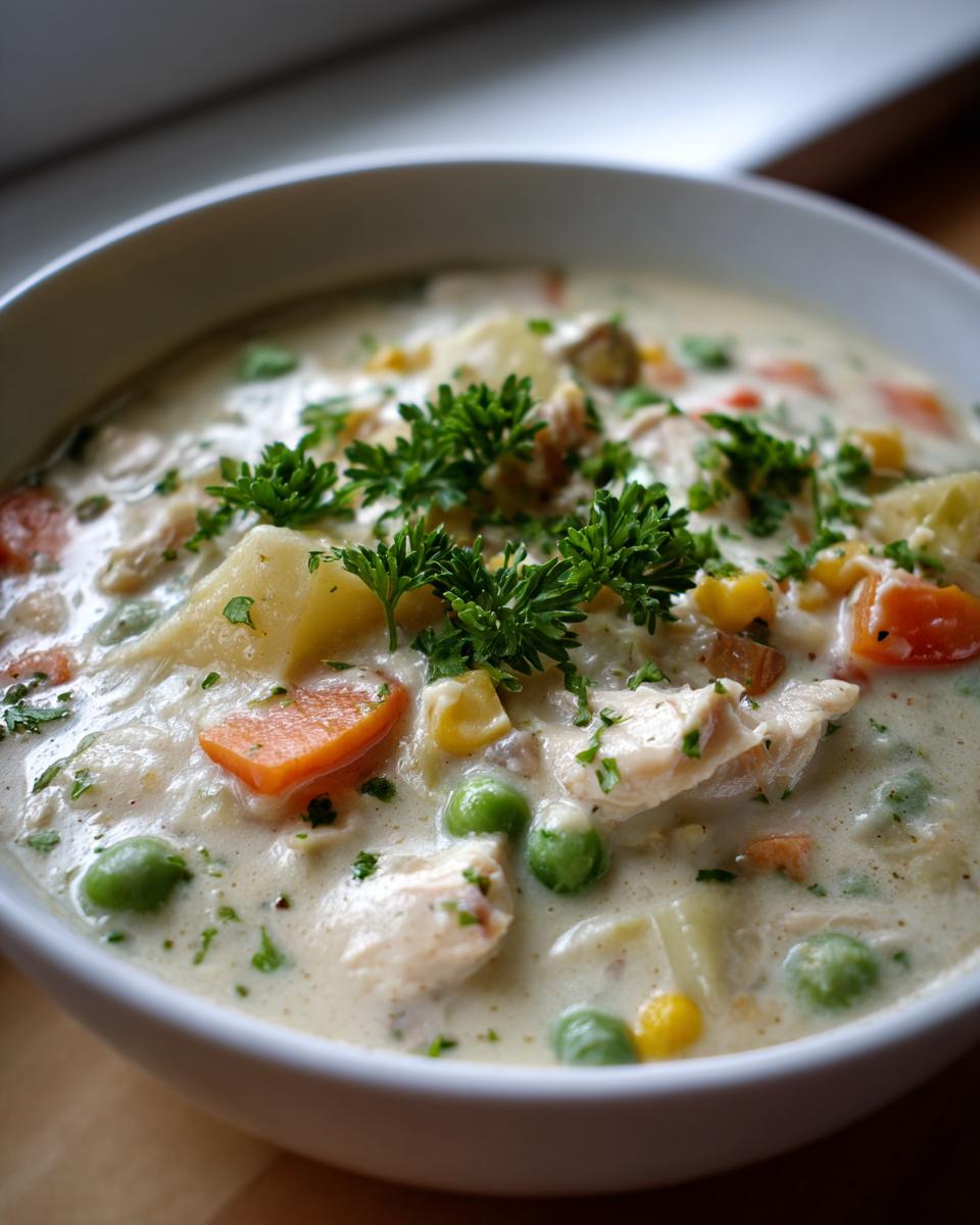 Quick & Easy: 30-Minute Weeknight Creamy Chicken Stew! 4 Weeknight Creamy Chicken Stew (30 Minutes) - detail 1
