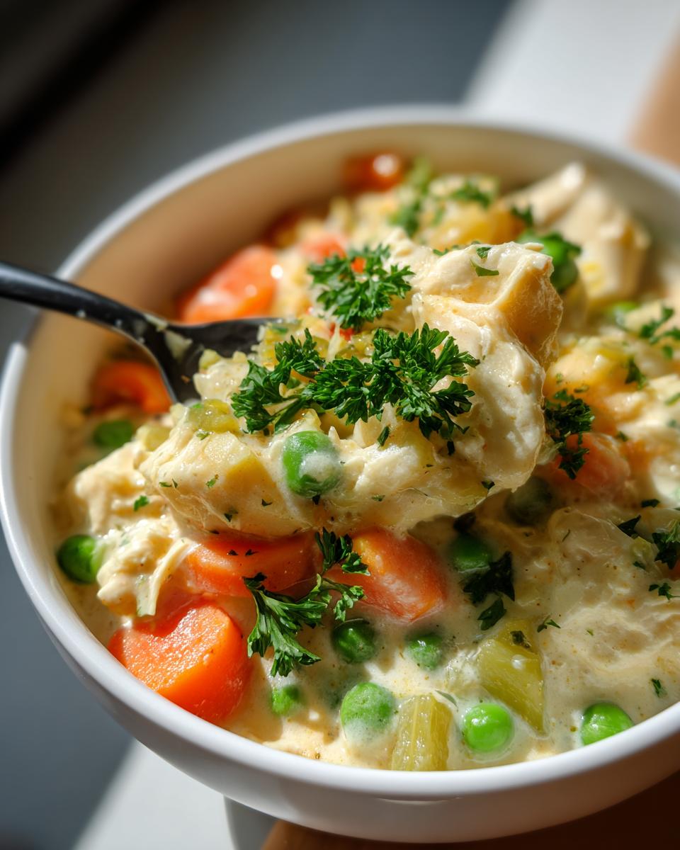 Quick & Easy: 30-Minute Weeknight Creamy Chicken Stew! 5 Weeknight Creamy Chicken Stew (30 Minutes) - detail 2