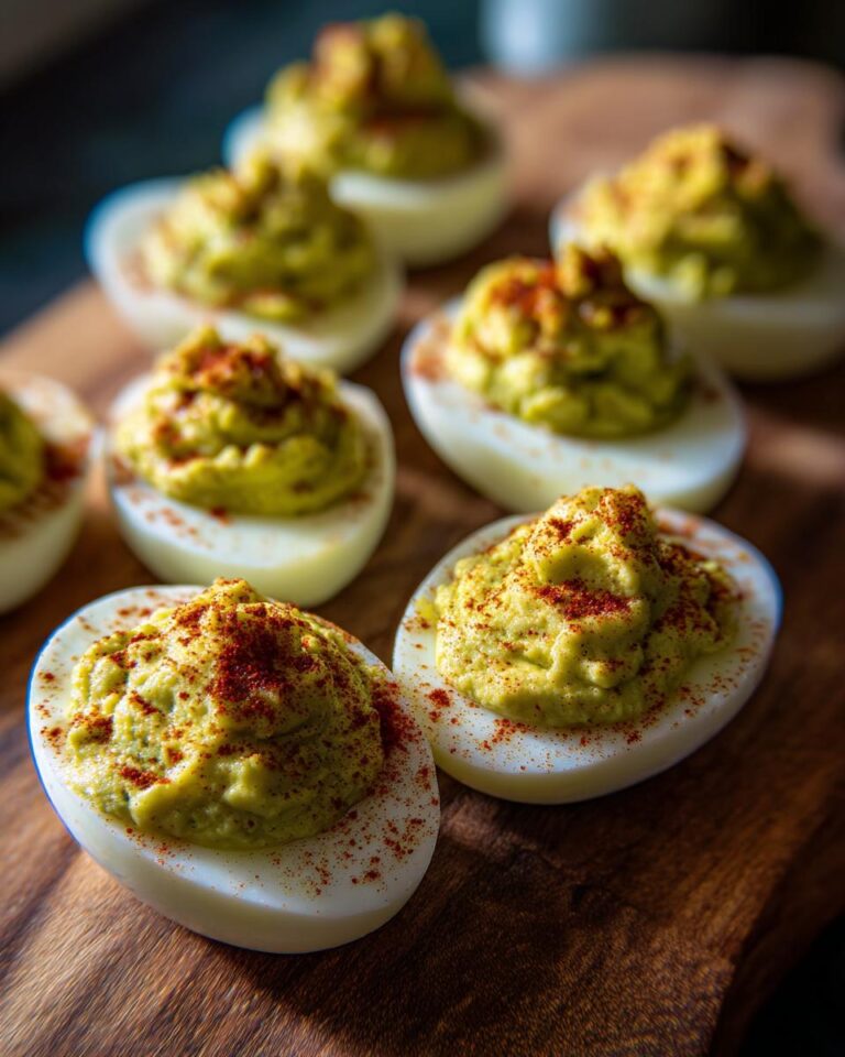 Avocado Deviled Eggs