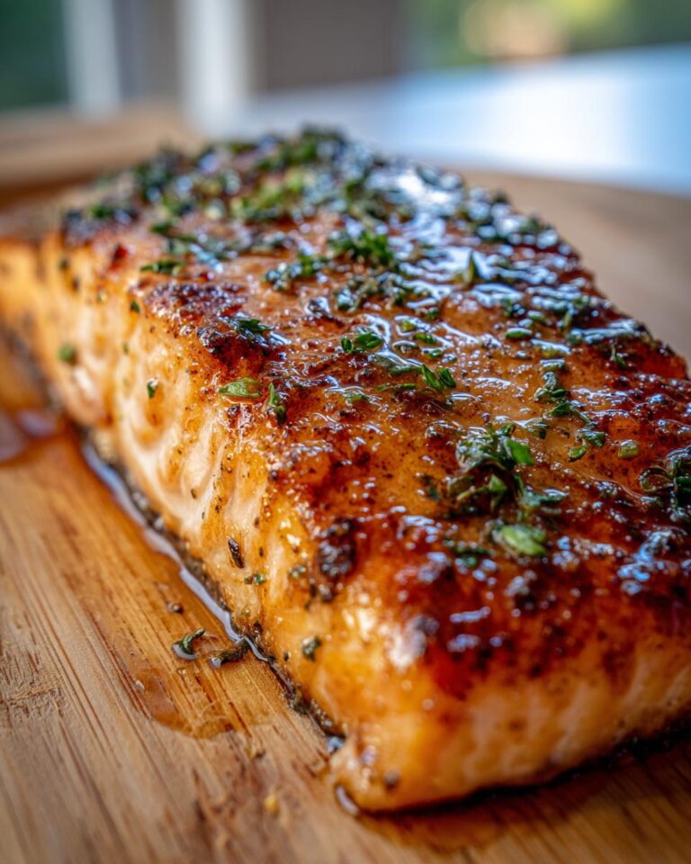 Cajun Honey Butter Salmon | Easy Salmon Recipe