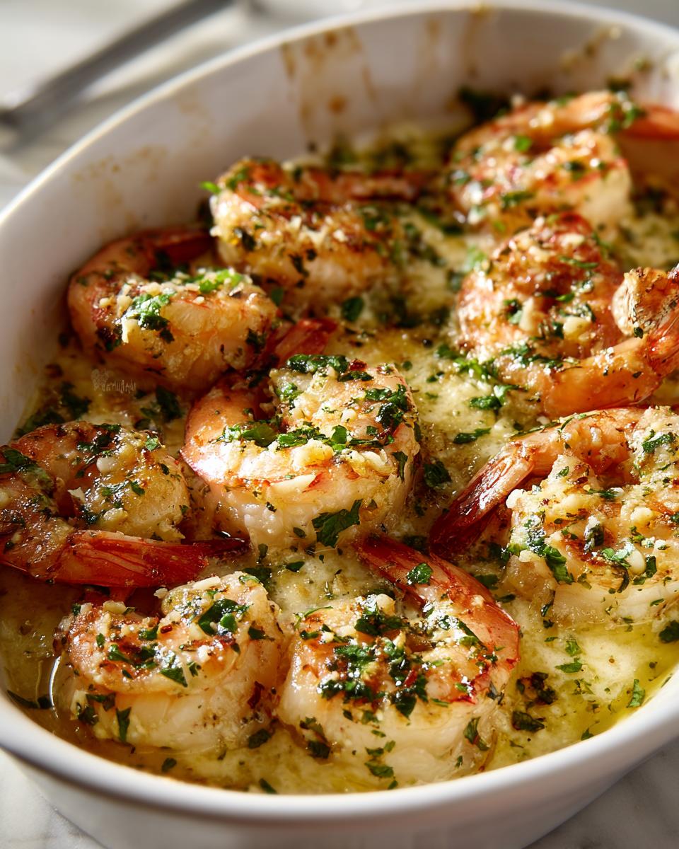 1 Cheesy, Buttery Shrimp: 20-Minute Meal! 4 Cheesy, buttery, garlicky shrimp that disappears in seconds - detail 1