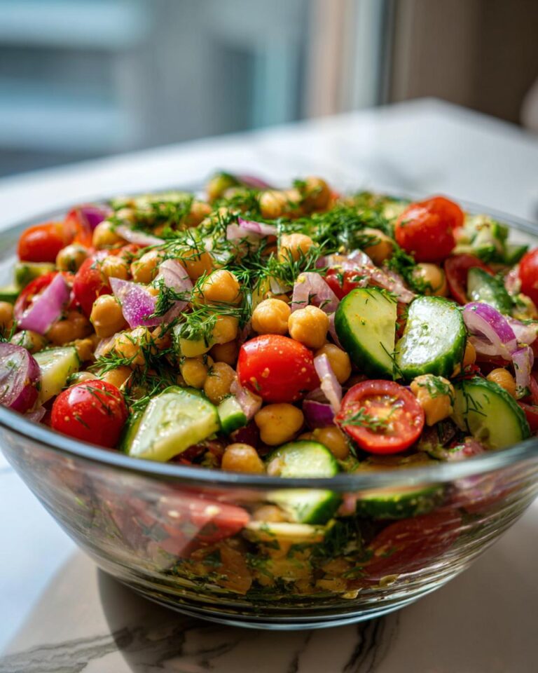 Chickpea Pasta Salad with Creamy Tahini Dressing