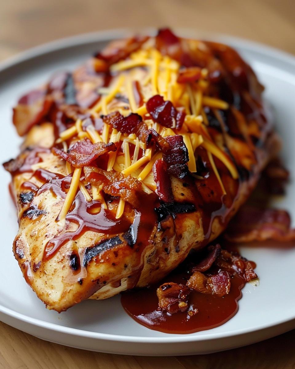 Feel the Flavor: 10/10 for Cowboy BBQ Bacon Cheddar Chicken! 4 Cowboy BBQ Bacon Cheddar Chicken - detail 1