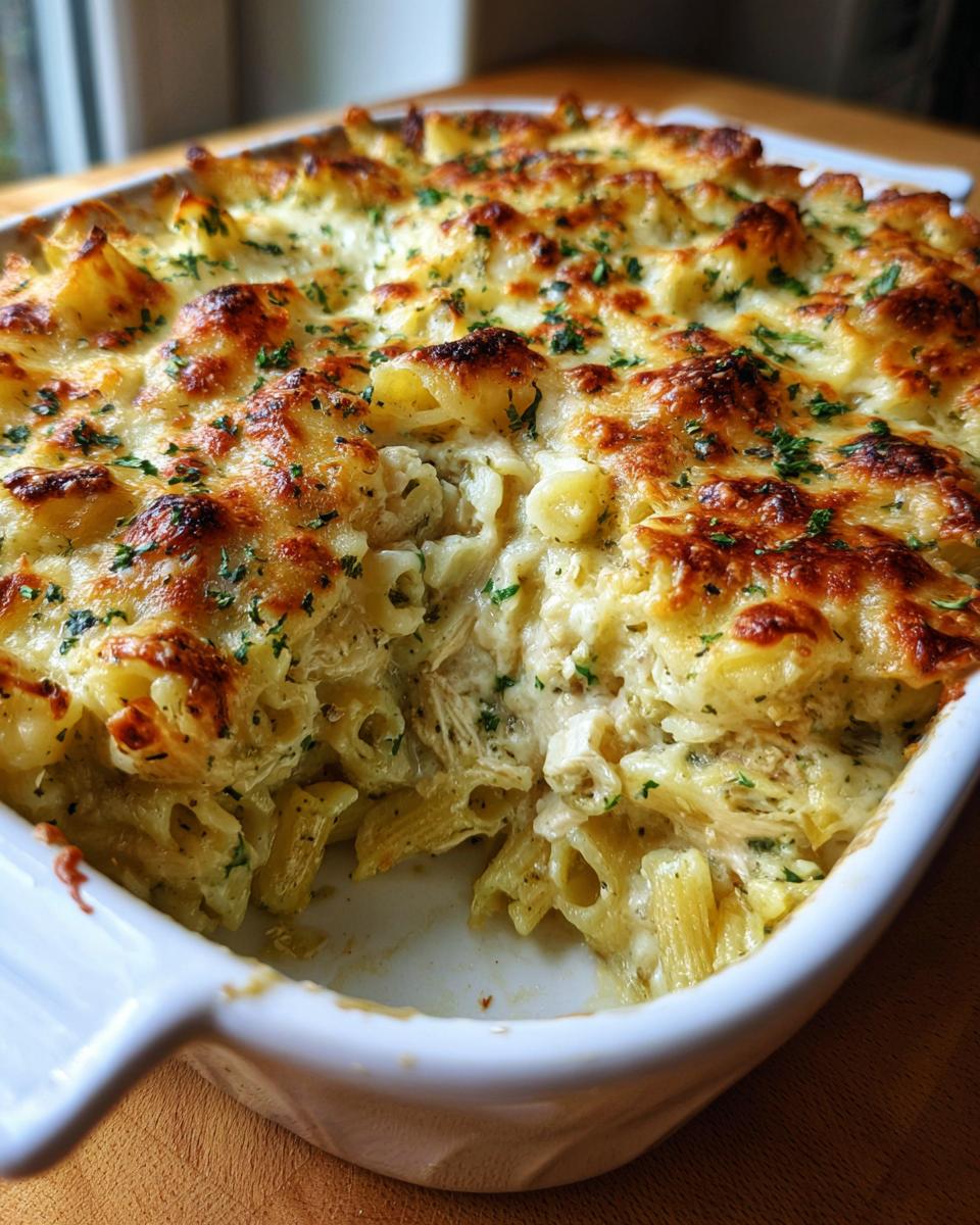 Creamy Pesto Chicken Pasta Bake | Easy Recipe - detail 2