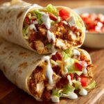 Unbelievable 2-Ingredient Crispy Chicken Bacon Ranch Wrap 12 Crispy Chicken Bacon Ranch Wrap