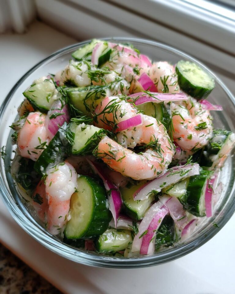 Cucumber Shrimp Salad