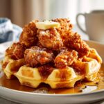 Easy Chicken & Mini Waffles | Brunch Recipes