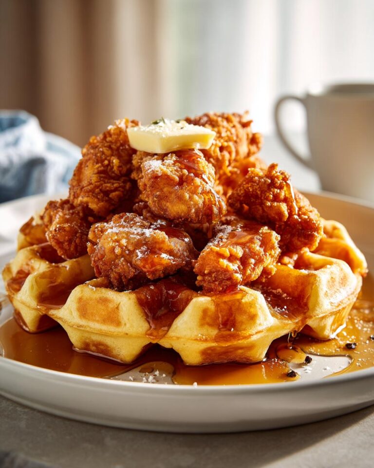 Easy Chicken & Mini Waffles | Brunch Recipes