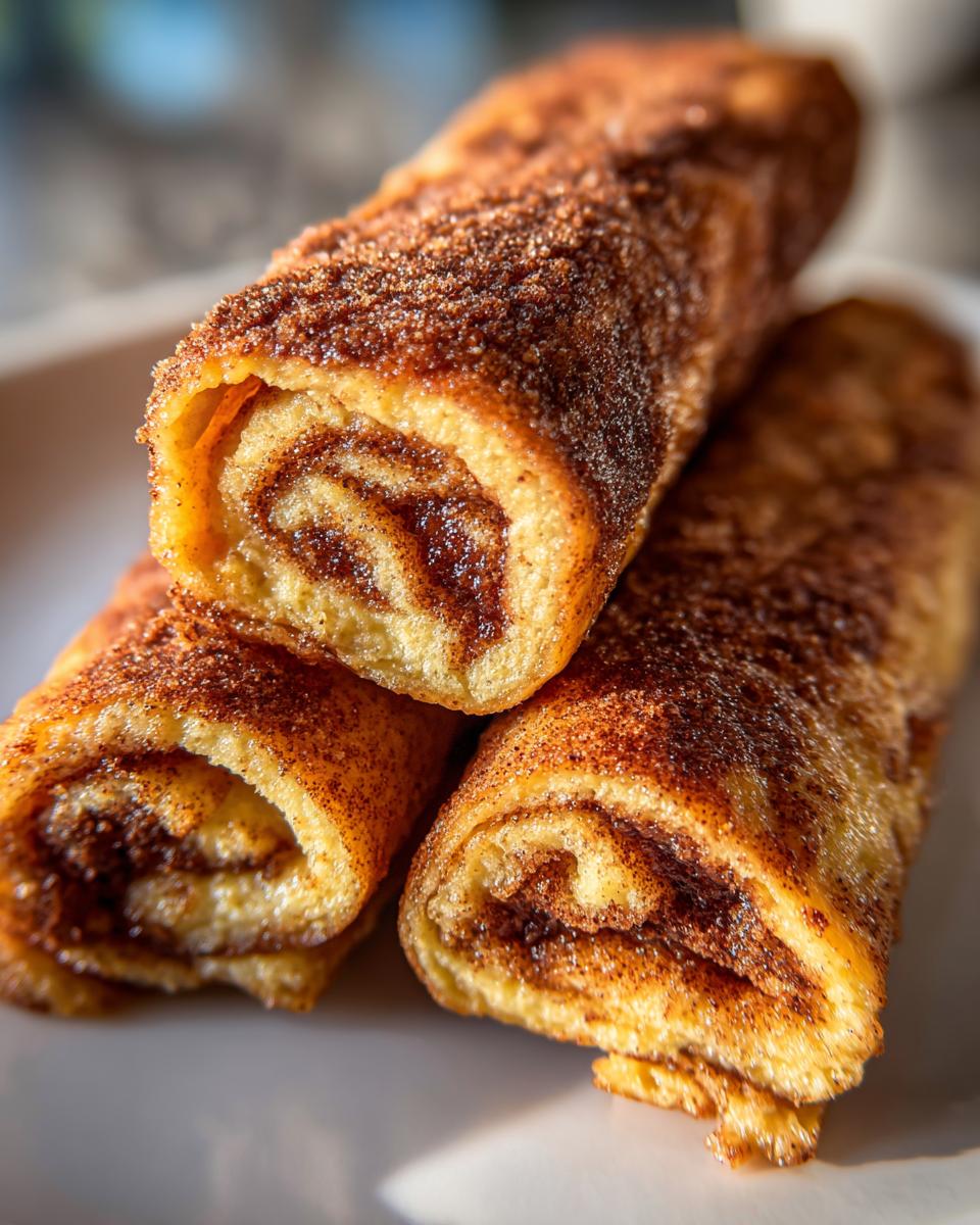 Make 10: Easy Cinnamon Sugar French Toast Perfection! 5 Easy Cinnamon Sugar French Toast Roll-Ups: Perfect Breakfast! - detail 2