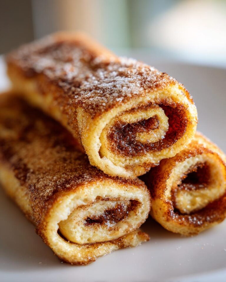 Easy Cinnamon Sugar French Toast Roll-Ups: Perfect Breakfast!