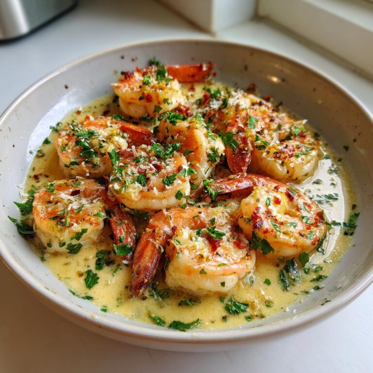Easy Creamy Garlic Shrimp (15 Minutes)