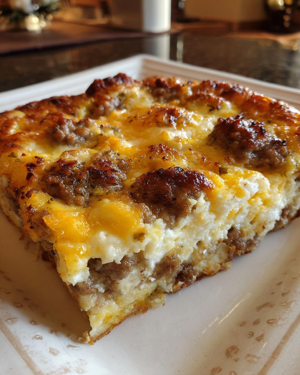 Easy Sausage and Egg Casserole - detail 1