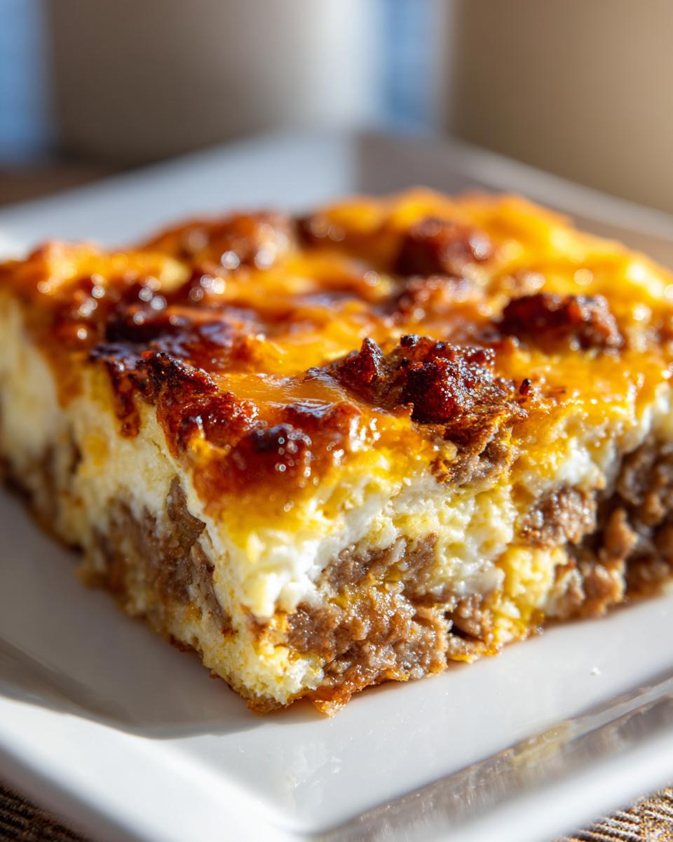 Easy Sausage and Egg Casserole - detail 2