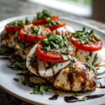 Grilled Chicken Caprese - Chef Savvy