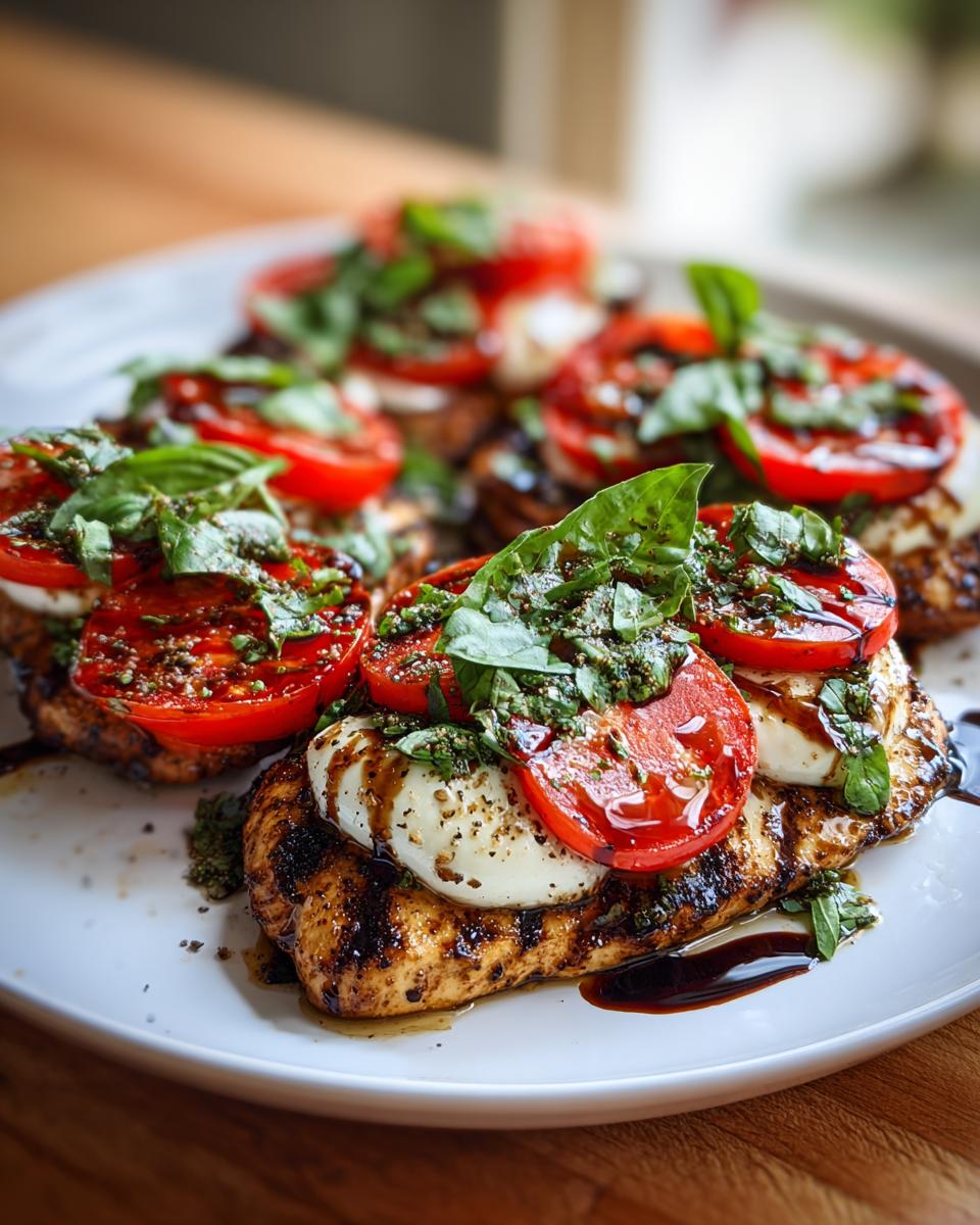 Grilled Chicken Caprese - Chef Savvy - detail 2