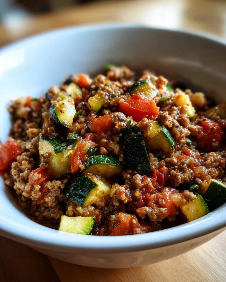 Ground Turkey and Zucchini Skillet