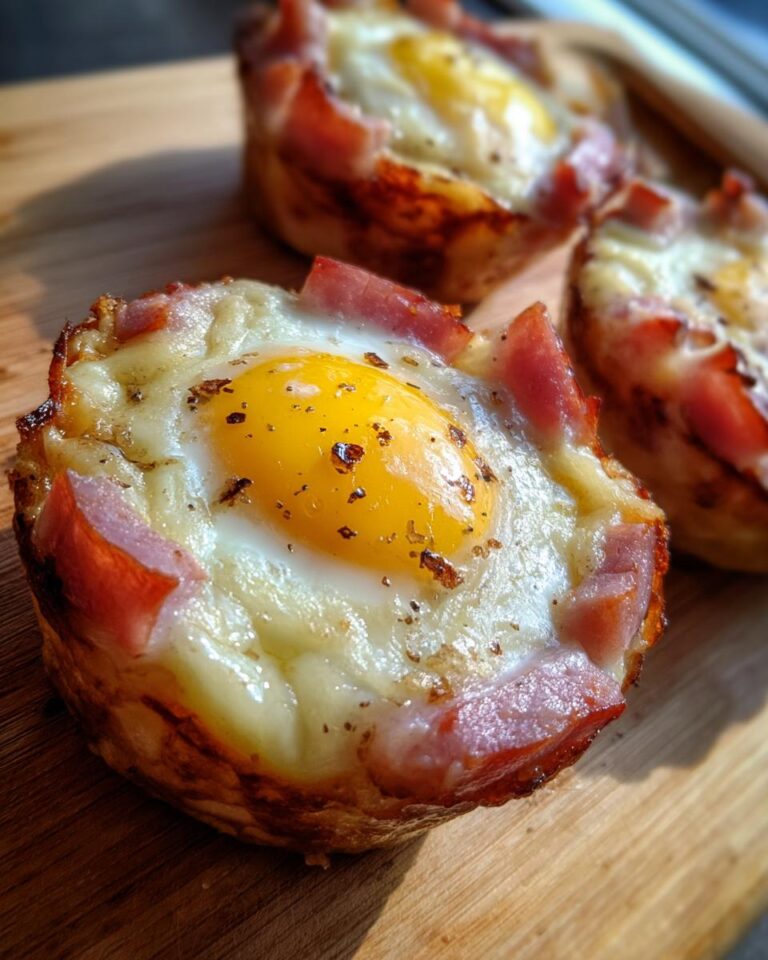 Ham, Cheese, & Egg Cups - Healthy Low Carb Breakfast Recipe!