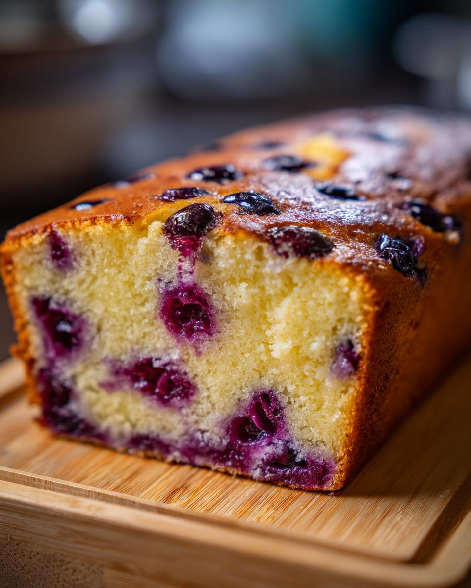 Lemon Blueberry Cake - detail 1