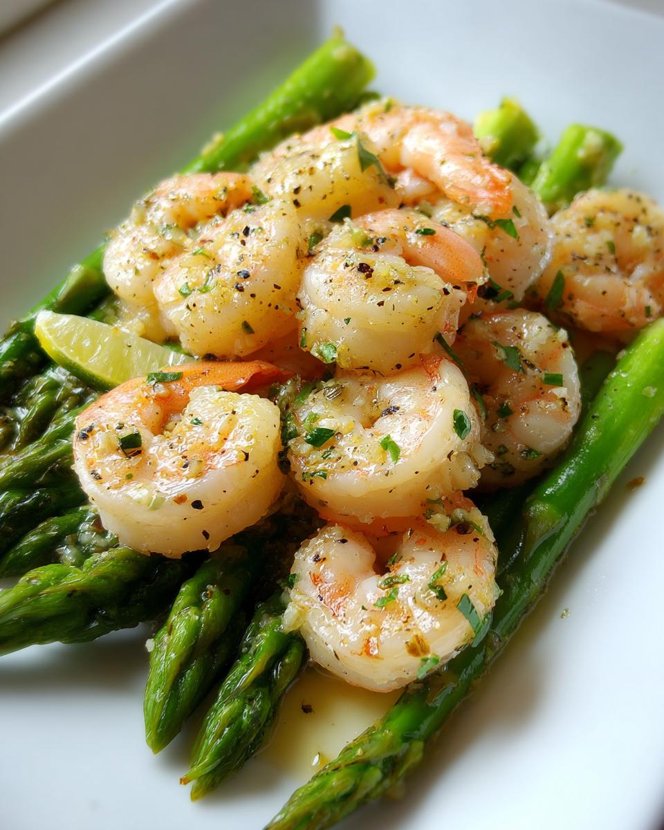 Lemon Garlic Shrimp and Asparagus (20-Minutes) - detail 2