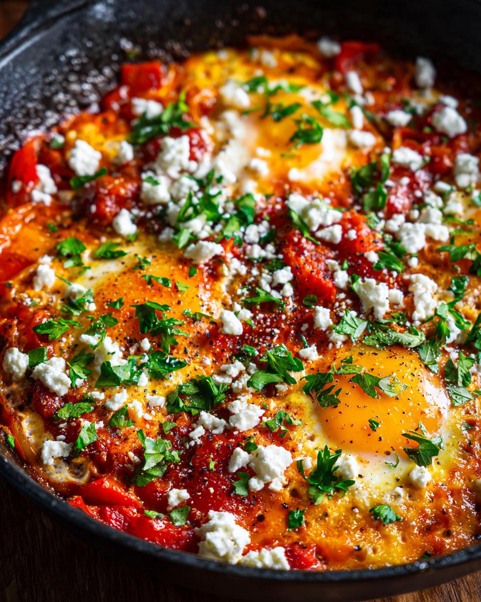 Unbelievable: 15-Min Mediterranean Baked Feta Eggs! 5 Mediterranean Baked Feta Eggs - detail 2