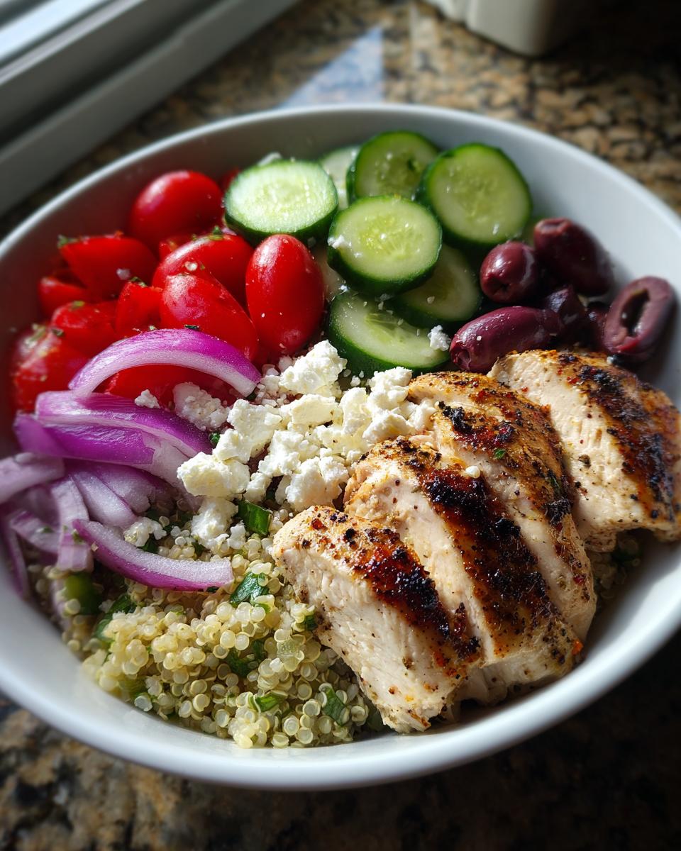 Mediterranean Chicken Bowl - detail 1